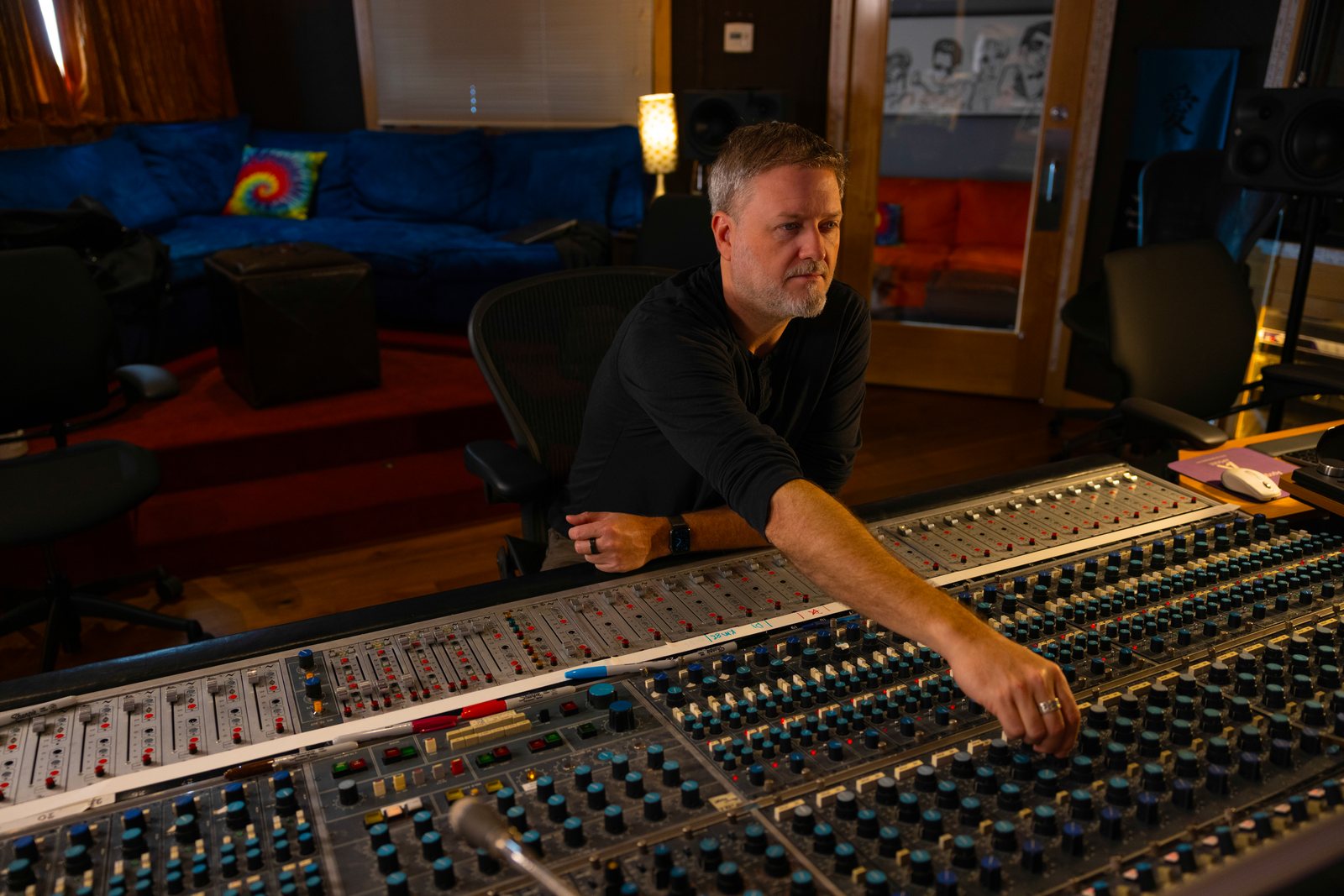 Brandon Duncan at the console