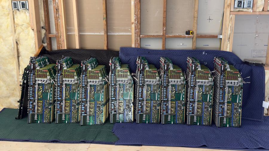 Console channel modules out for service
