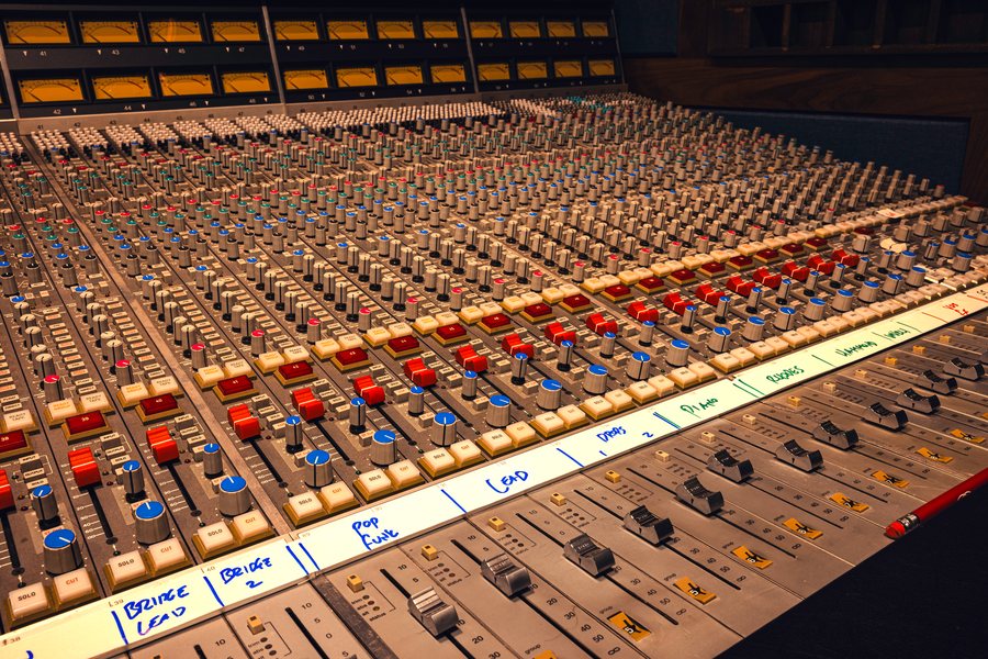 SSL 4000 G+ channel strips